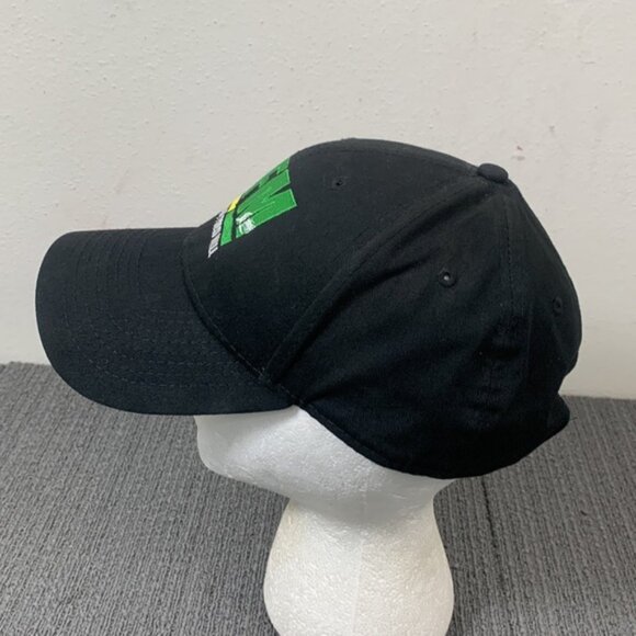 LFM Lehman Feed Mill Baseball Hat Mens OSFM Black Strapback Cap New Era 9Forty - Picture 6 of 14